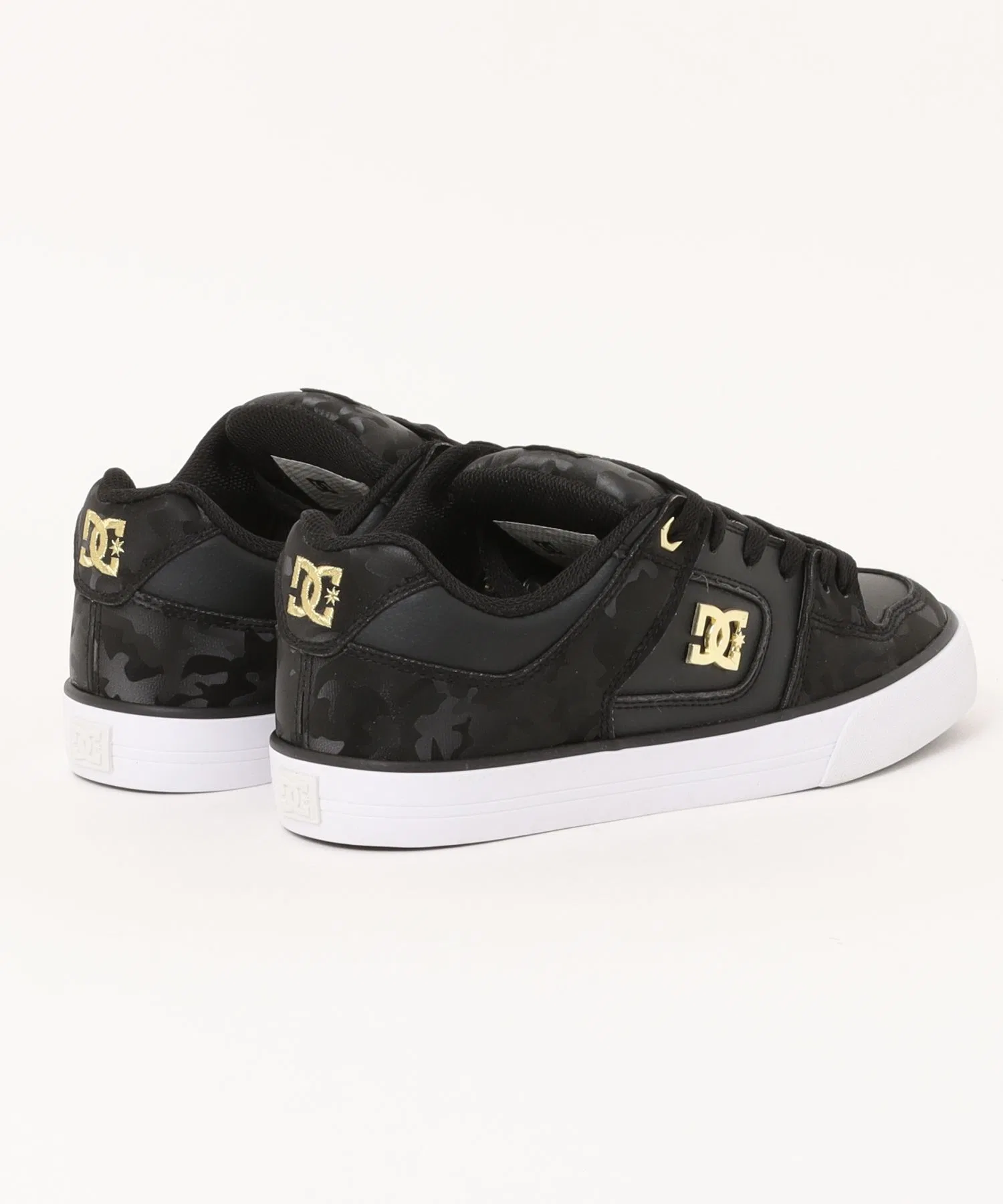 Мужские кроссовки DC SHOES PURE SE SN с камуфляжным принтом белые — фото 2