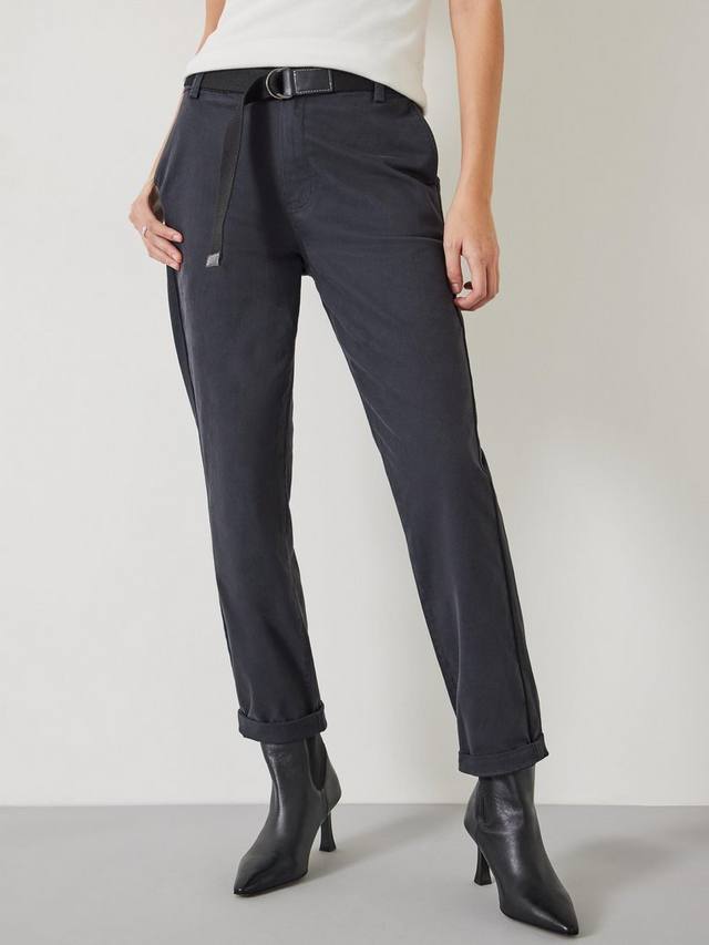 

Таня зауженные брюки-чинос HUSH, цвет Washed Black