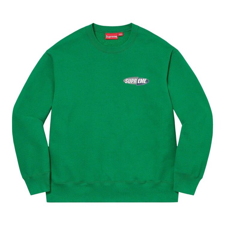 

Толстовка Supreme 212 Crewneck Green, зеленый