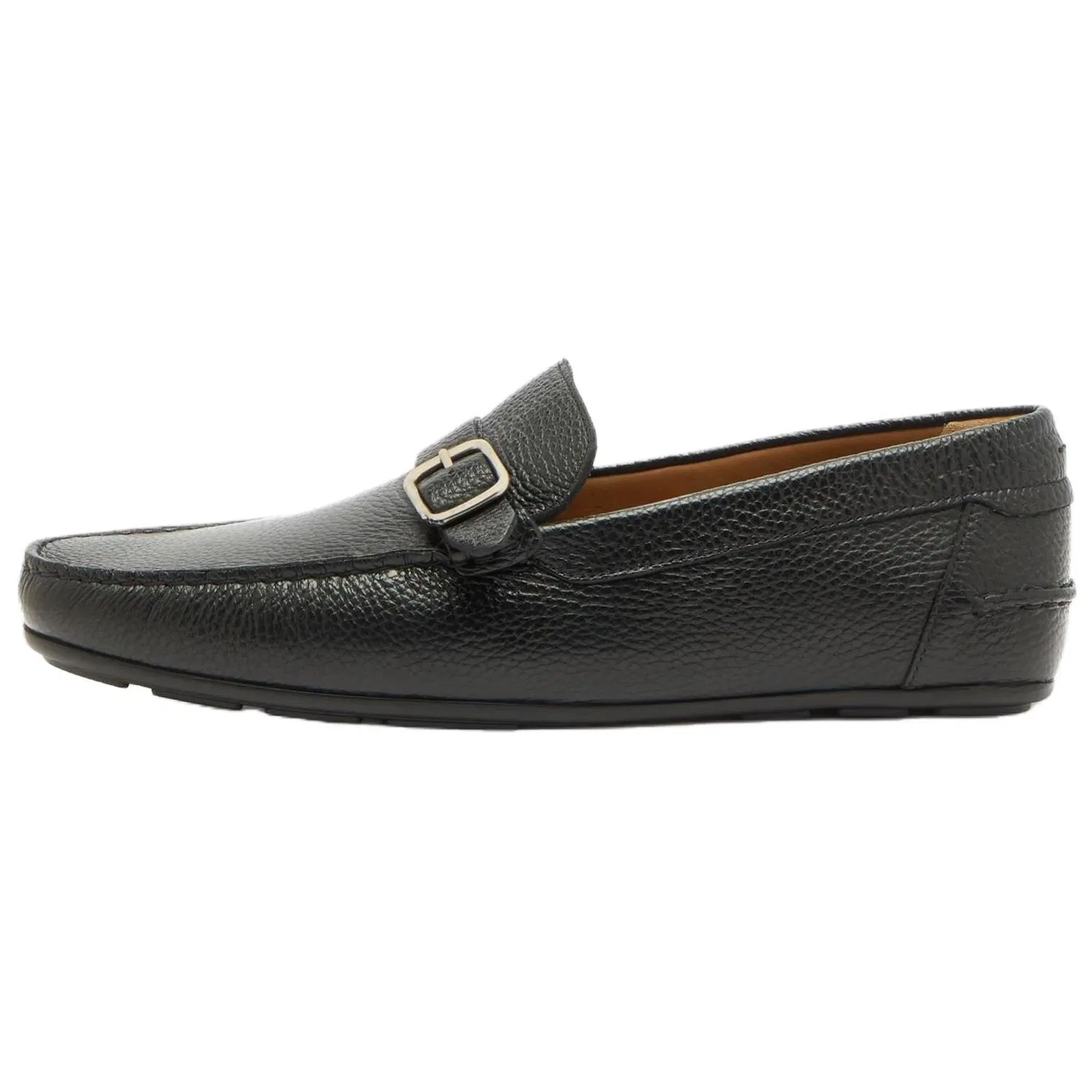 Мужские повседневные кожаные туфли BALLY Black