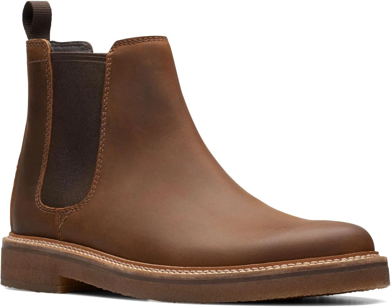 Мужские ботинки Clarks Clarkdale EasyChelsea, Beeswax Leather.