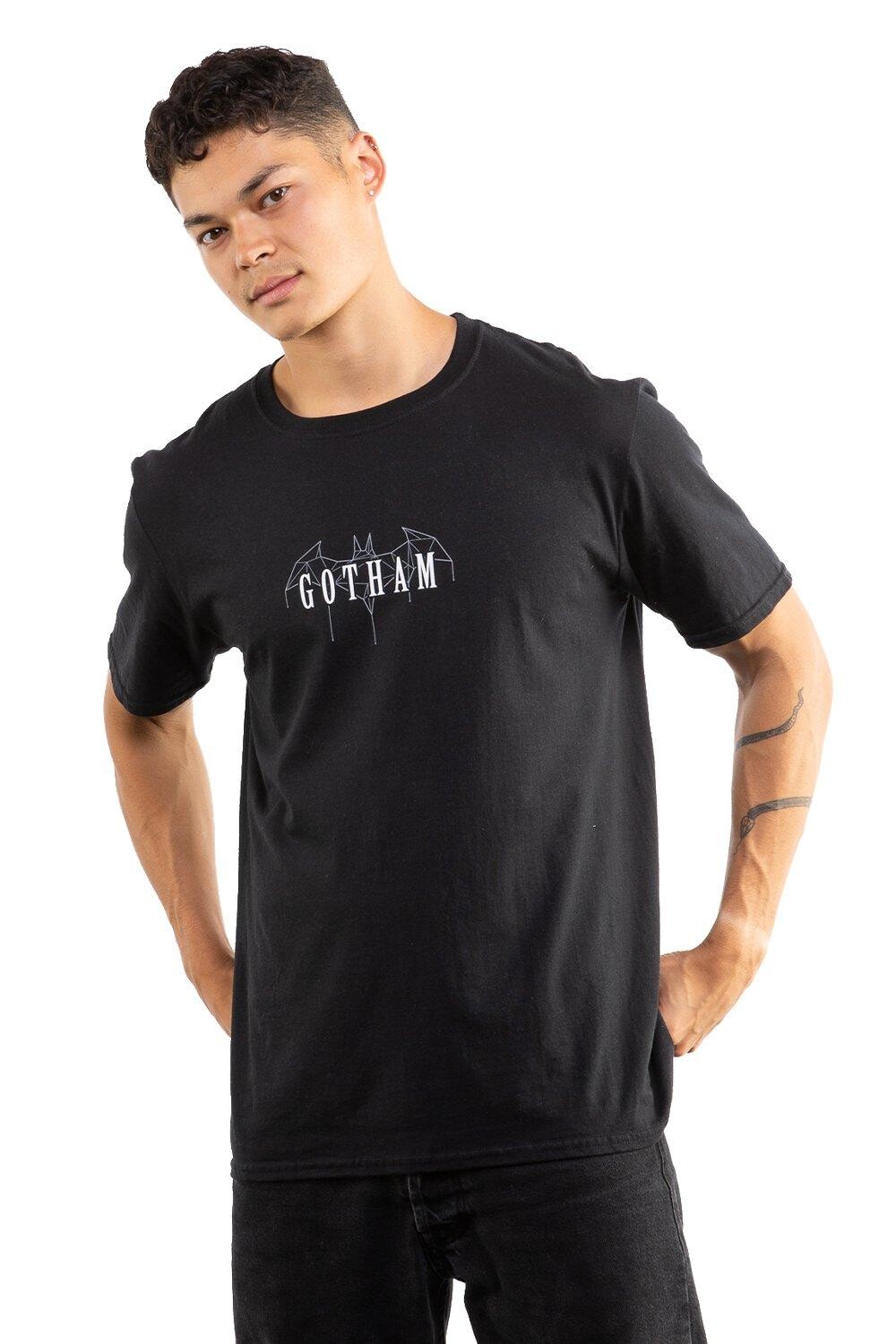 

Хлопковая футболка Gotham Line DC Comics, черный