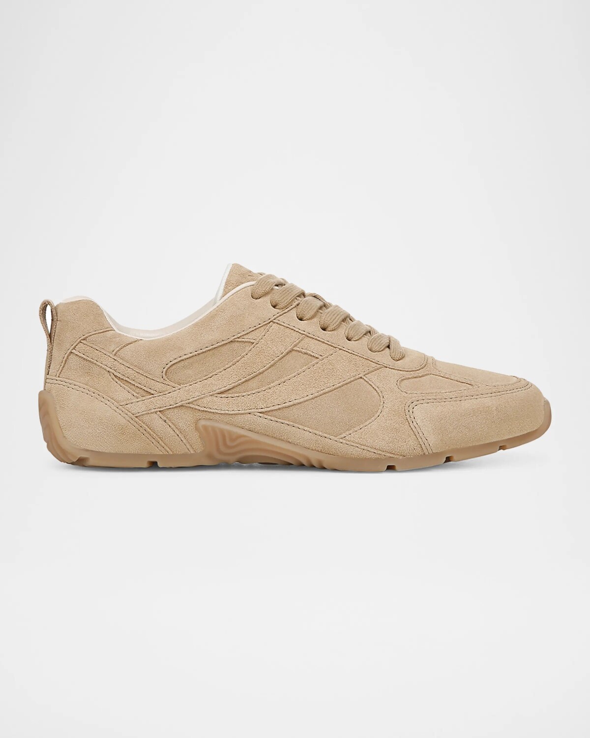 Замшевые кроссовки Mojave в стиле ретро Vince, цвет Sand Trail Beige Suede
