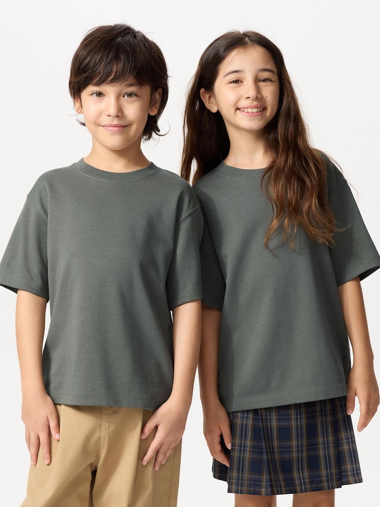 

Футболка Airism из хлопка с круглым вырезом Uniqlo, цвет 56