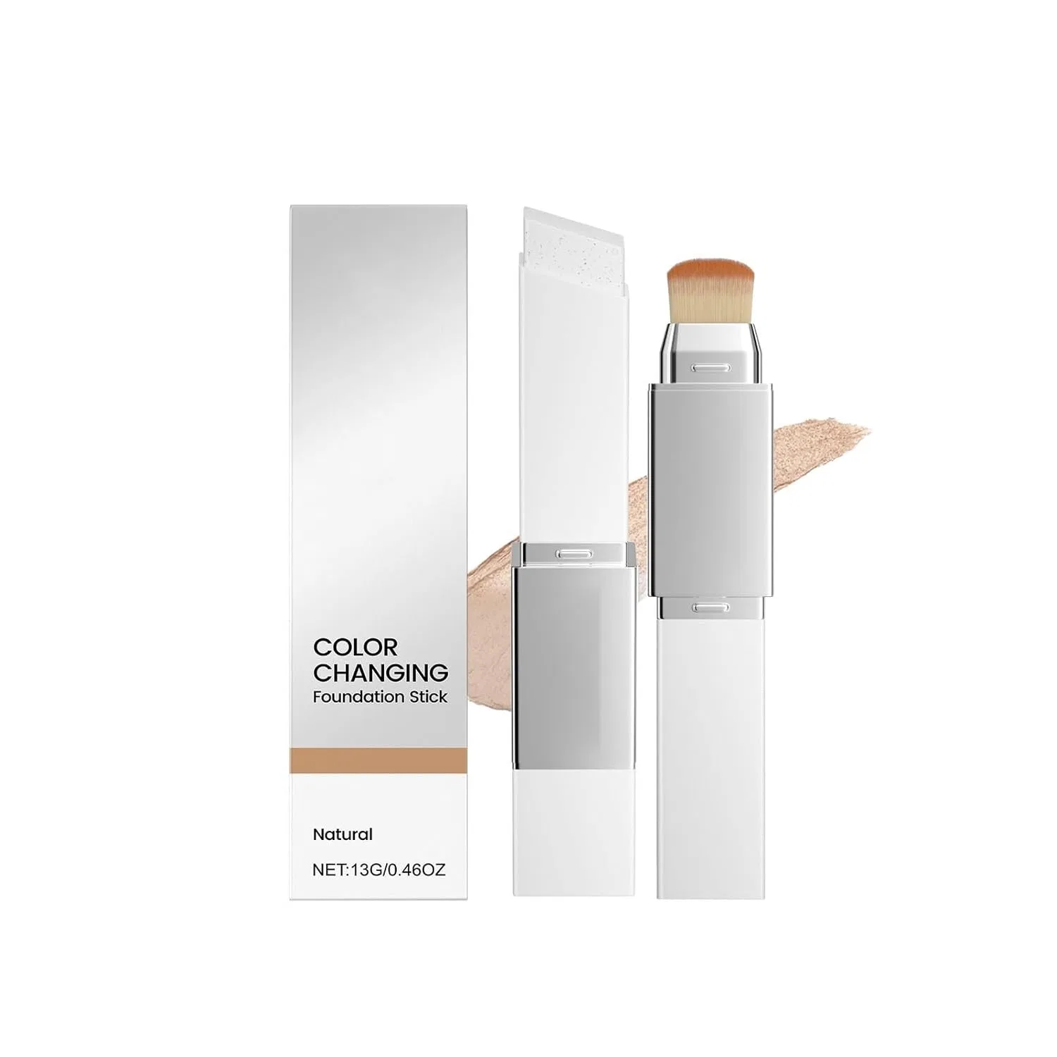 Тональный стик Facelove с кистью и SPF 15 Bainuai, Natural