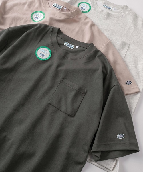 

Футболка с коротким рукавом, карманом и нашивкой Discus, угольно-серый