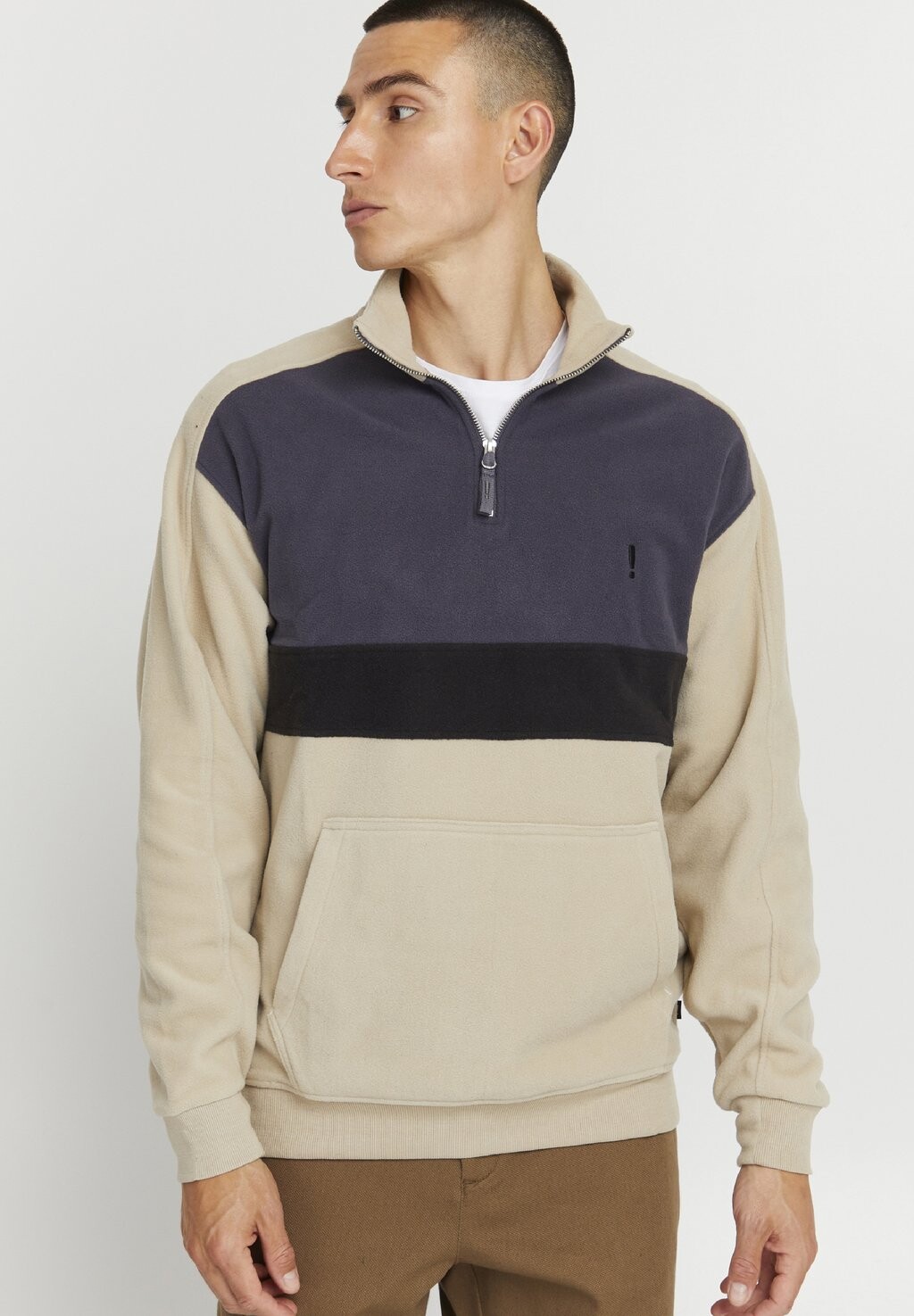 

Толстовка SDCARL HALFZIP Solid, цвет humus
