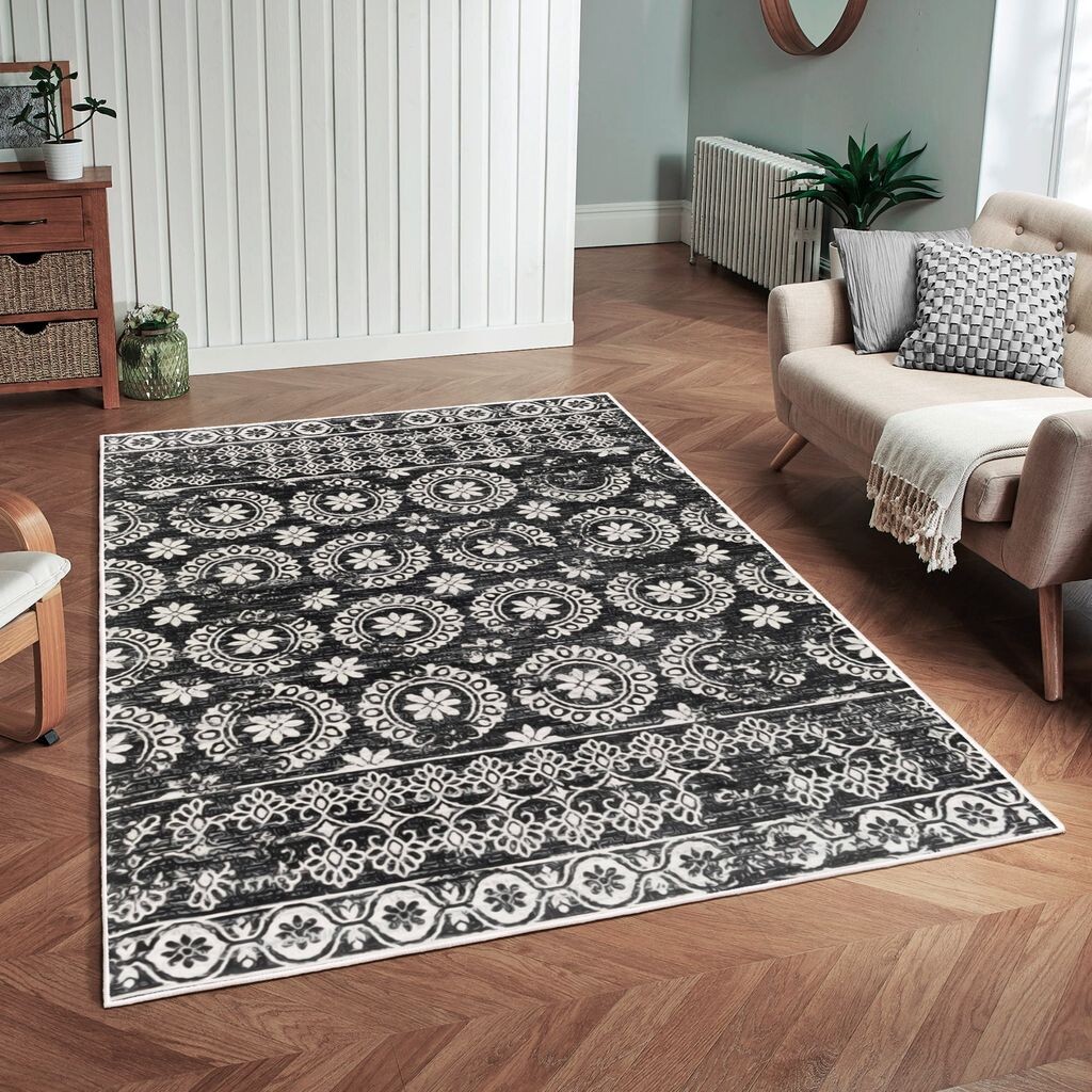 

Conceptum Hypnosis, Woobtny0196, ковер, черный, 50 x 80 см Conceptum Hypnose