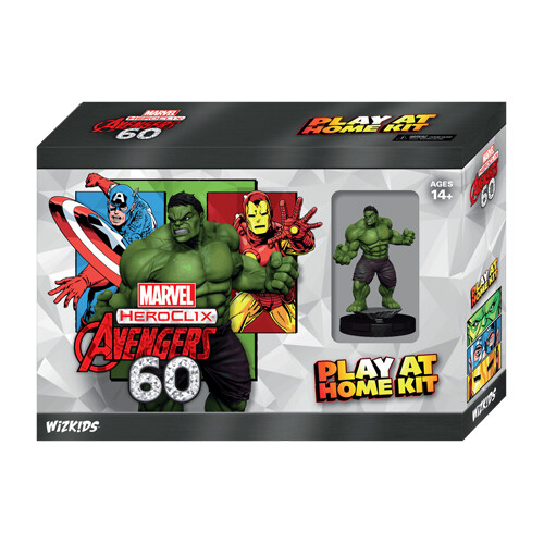 

Фигурки Avengers 60Th Anniversary Play At Home Kit Hulk: Marvel Heroclix WizKids