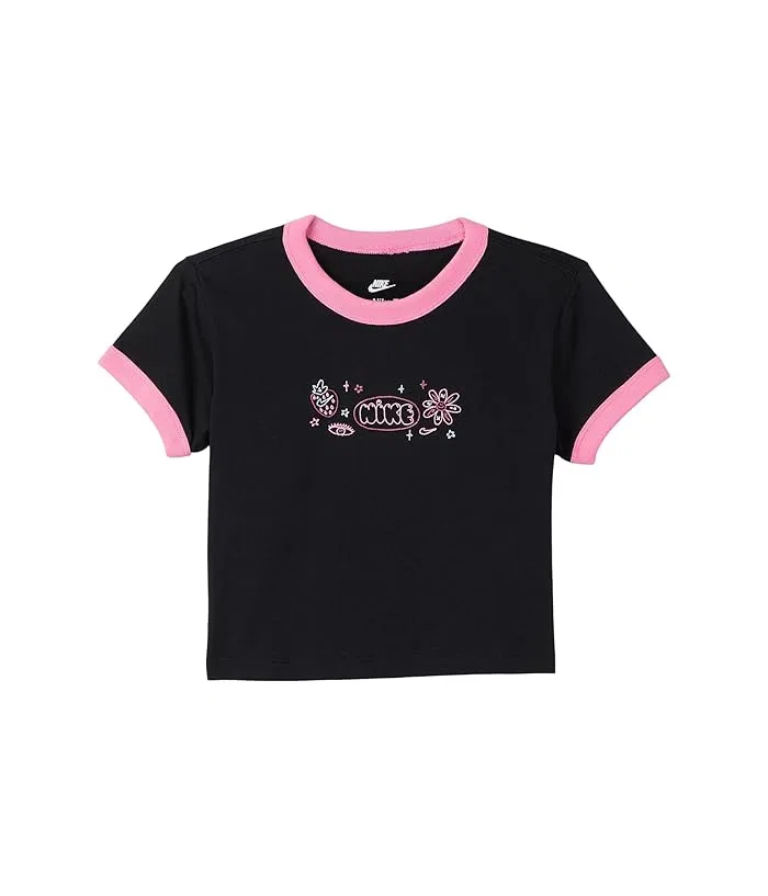 Футболка хлопковая Sportswear T-Shirt Nike Kids, Black