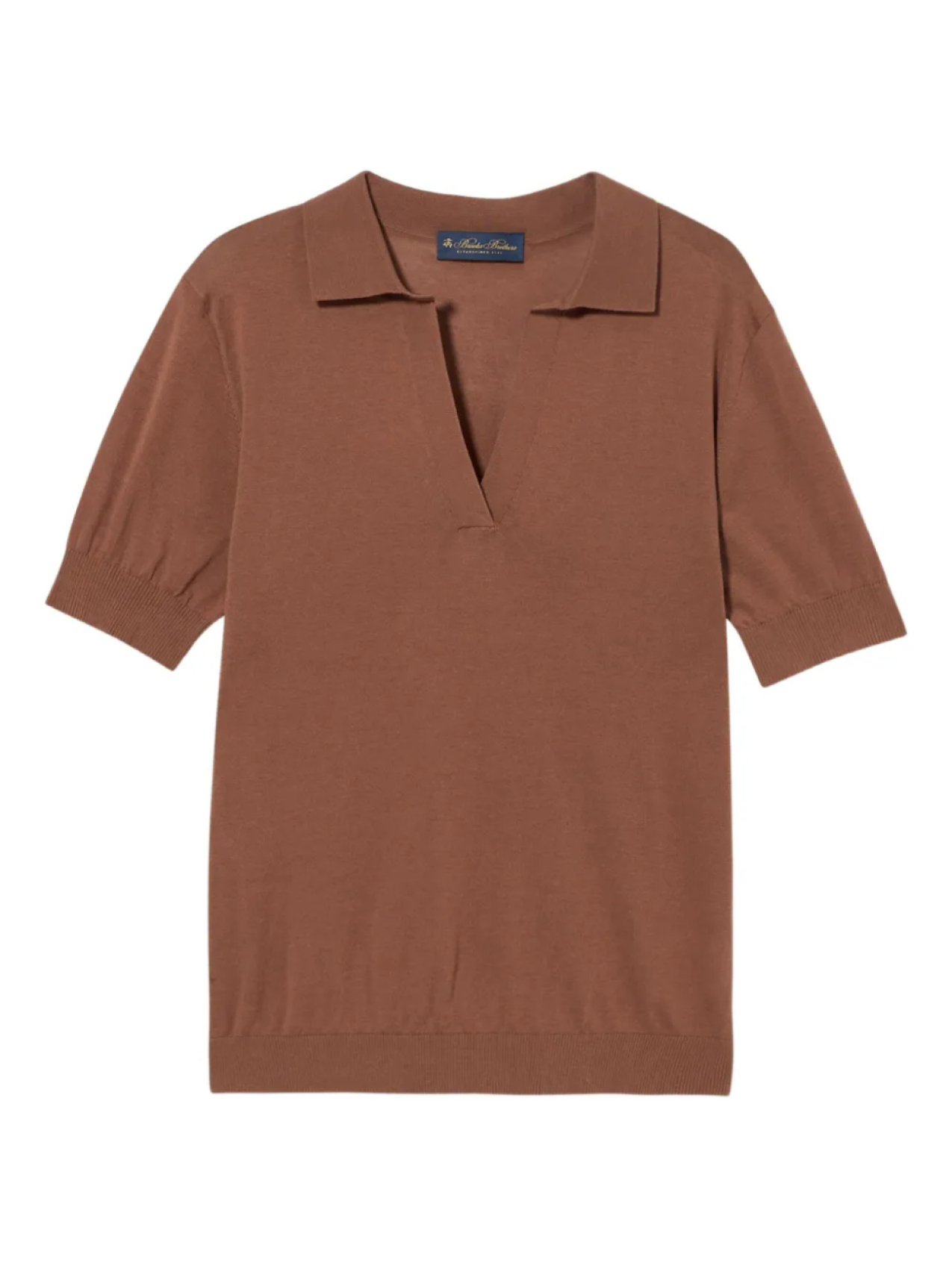 

Рубашка поло Brooks Brothers, коричневый