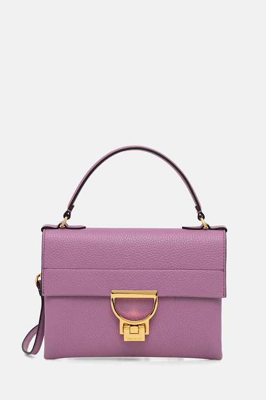 

Кожаная сумка arlettis Coccinelle, фиолетовый