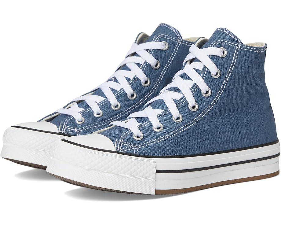 

Кроссовки Converse Kids Chuck Taylor All Star Eva Lift Platform, цвет Lakeside Blue/White/Black