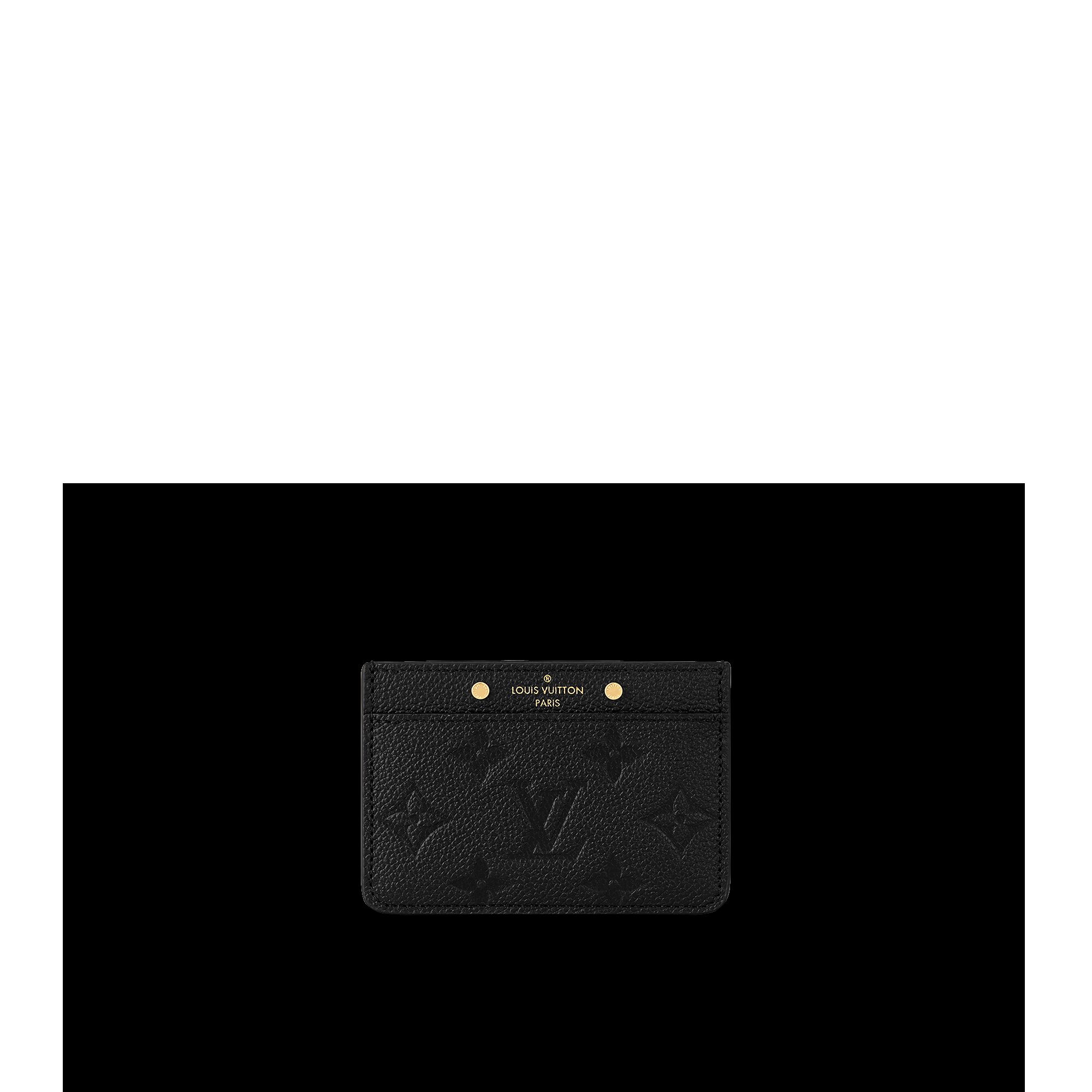 

Держатель карты Louis Vuitton, черный