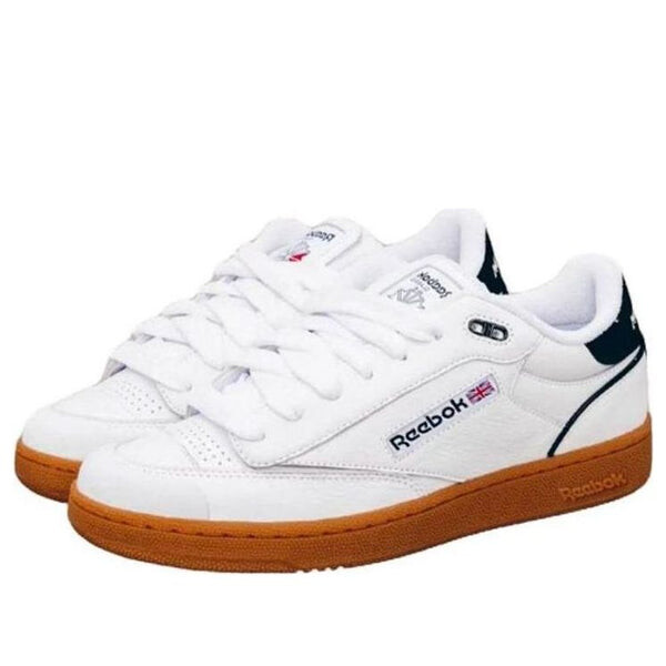 

Кроссовки club c bulc 'white black gum' Reebok, белый
