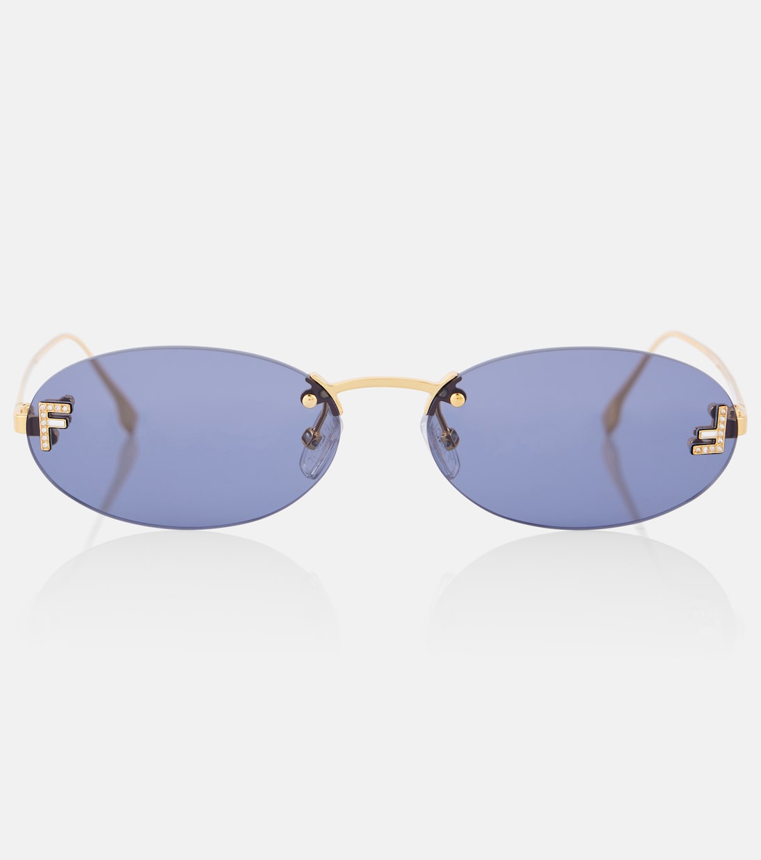 

Первые солнцезащитные очки с кристаллами Fendi