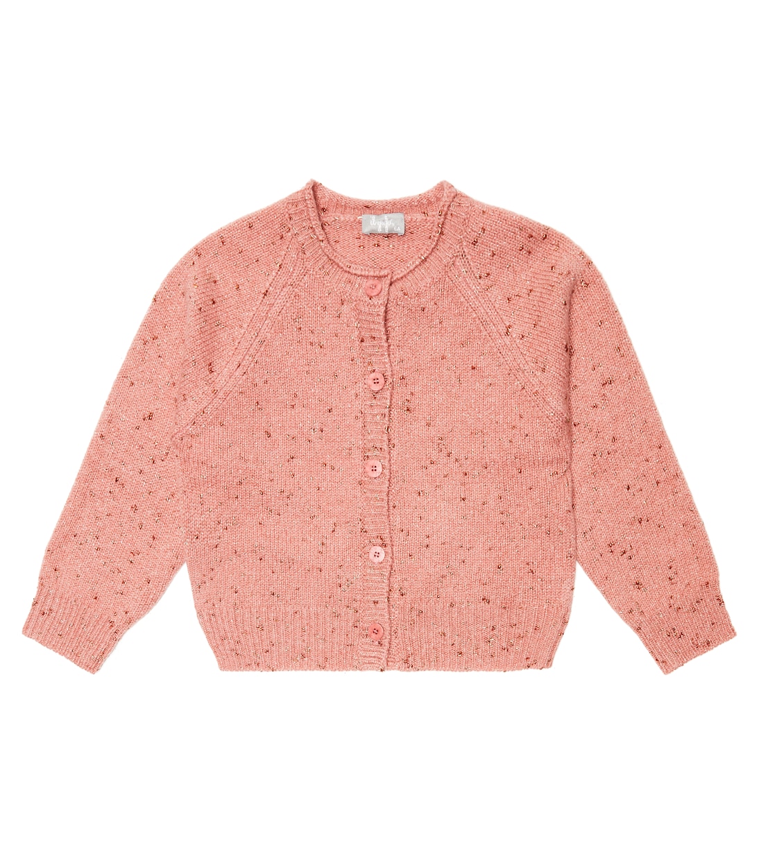 

Кардиган из смесовой шерсти Il Gufo, Blush Pink