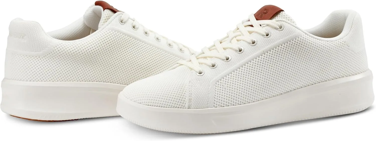 Мужские кроссовки Rockport Lite Court Trainers, слоновая кость — фото 4