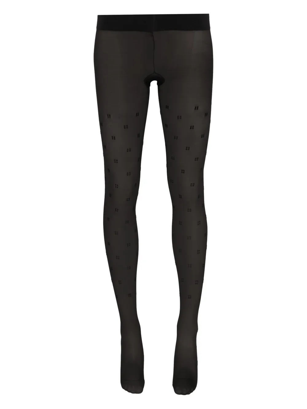 

Колготки с логотипом 4G Givenchy, черный