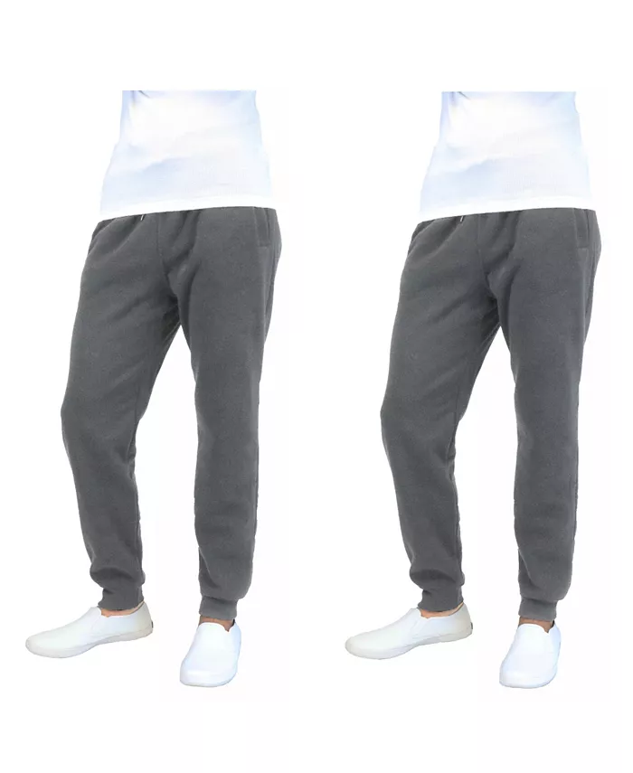 

Мужские утепленные спортивные брюки Slim-Fit, 2 пары Galaxy By Harvic, серый