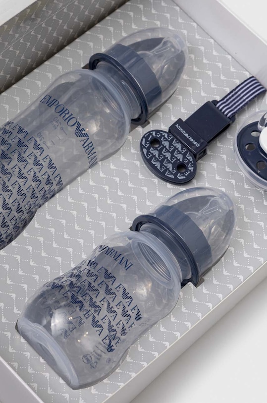 Детский комплект для новорожденных Emporio Armani, синий — фото 4