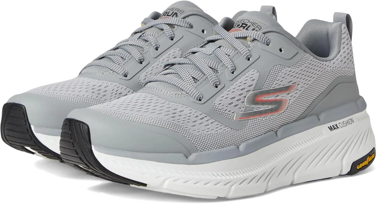Мужские беговые кроссовки Skechers Max Cushioning Premier Vantage 2.0, Gray — фото 2
