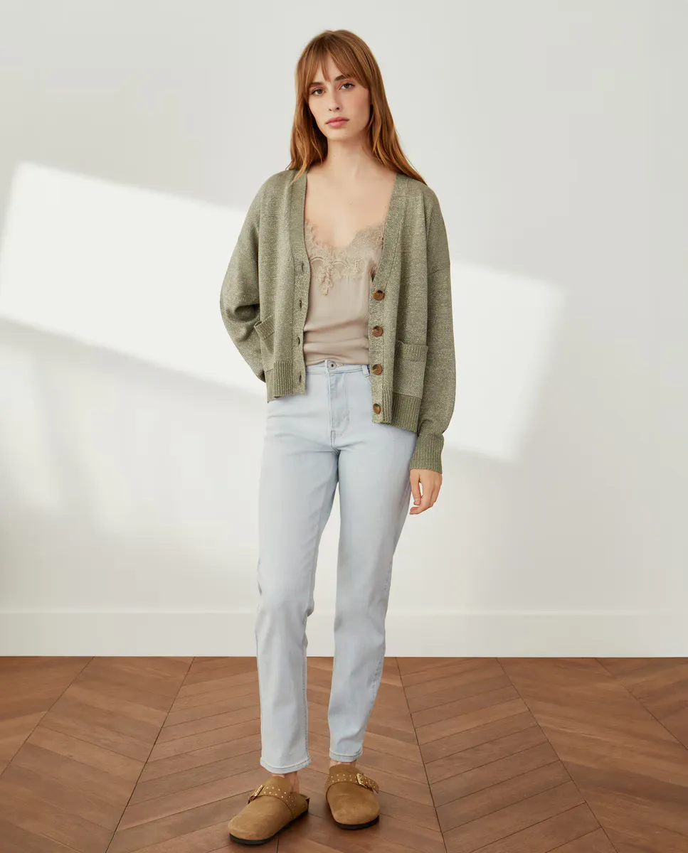 

Женские джинсы пуш ап Southern Cotton, лазурный