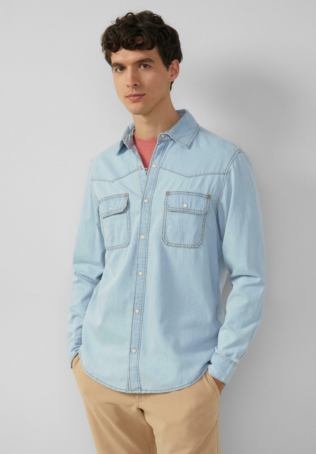 

Рубашка REGULAR FIT s.Oliver, синий
