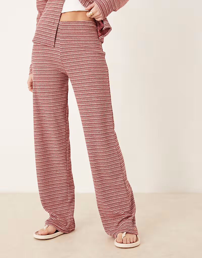 

Широкие брюки в полоску от ASOS DESIGN