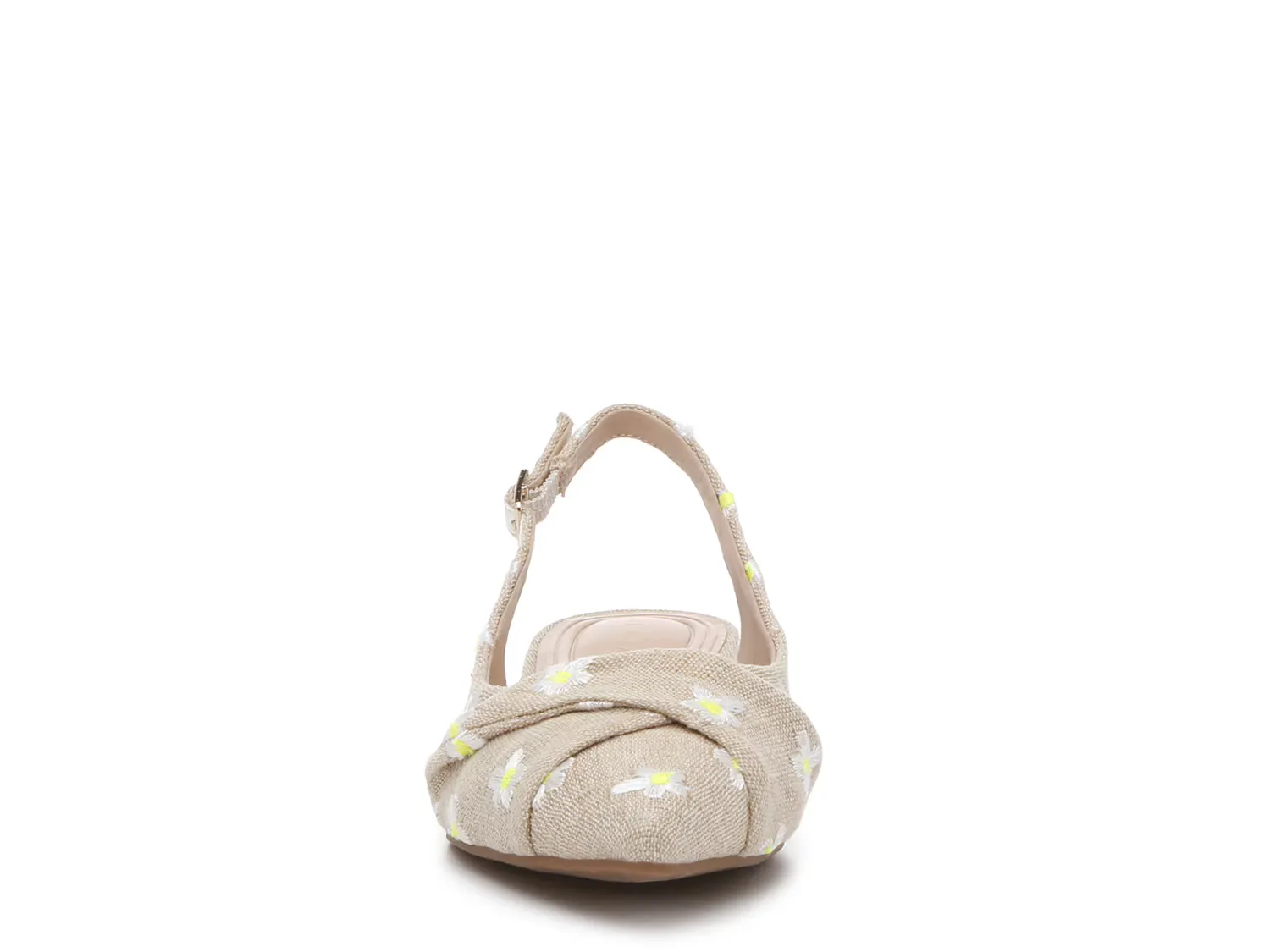 Балетки Ofena Slingback Flat Kelly & Katie, цвет beige_white_yellowfloralprint — фото 2