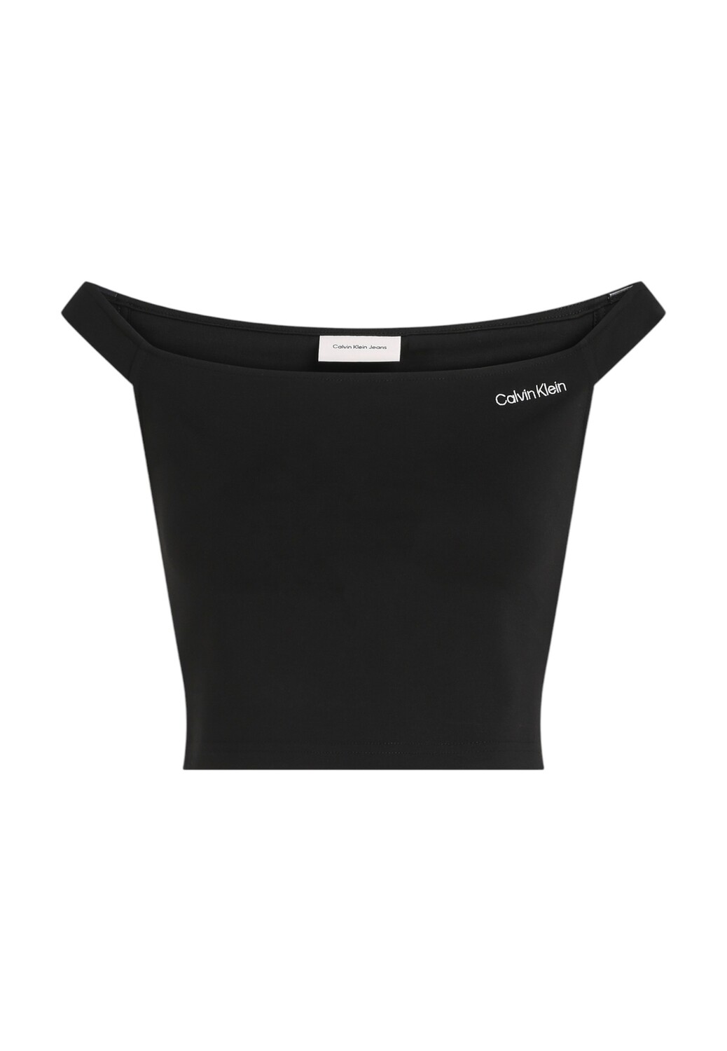 

Топ женский Calvin Klein Jeans с открытыми плечами, черный