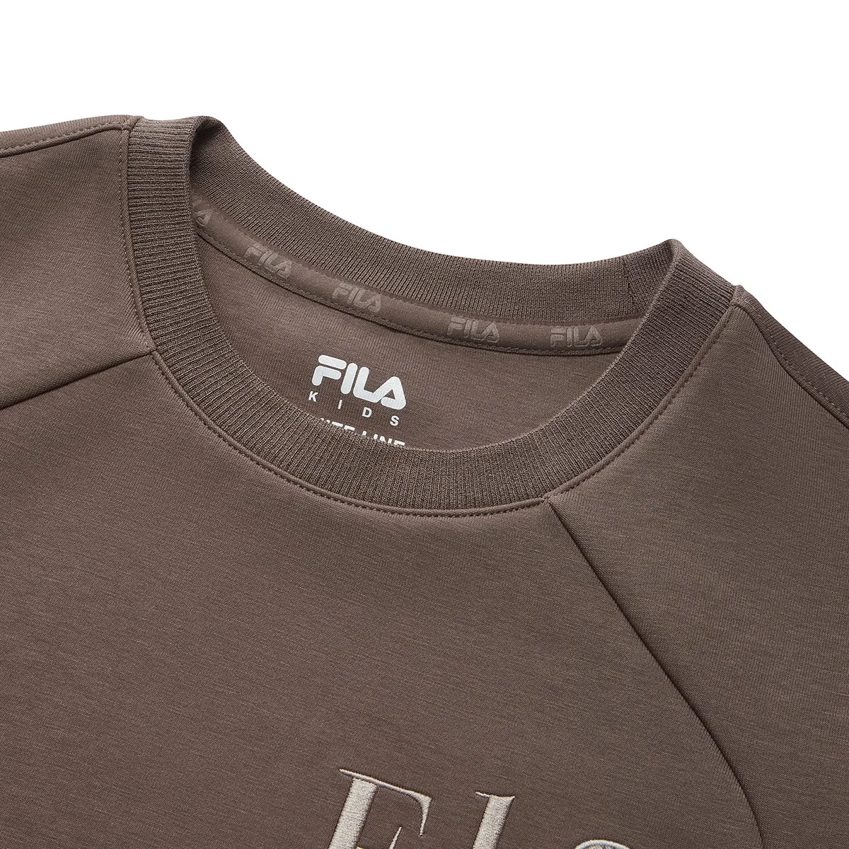FILA KIDS Свитшот BIELLA LEGEND Agarwood Umber детский — фото 4