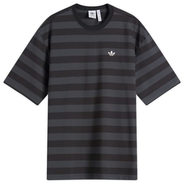 

Полосатая футболка SS Adidas, Black & Carbon