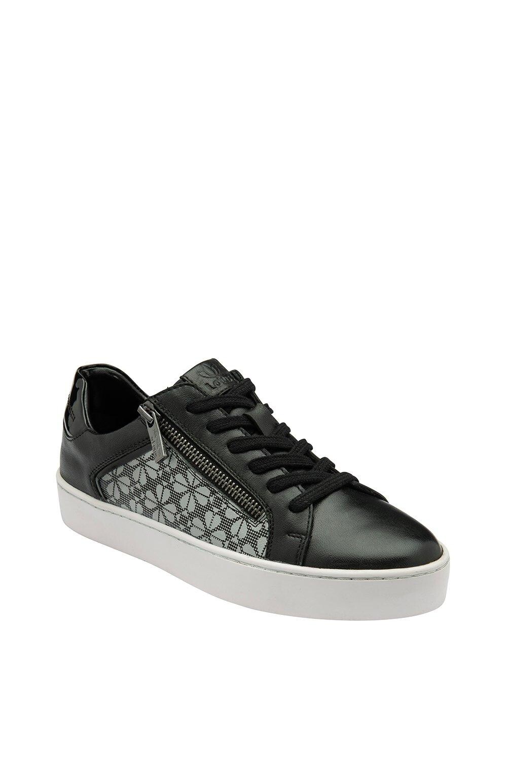 

Кроссовки 'Sander' Leather Casual Trainers Lotus, черный