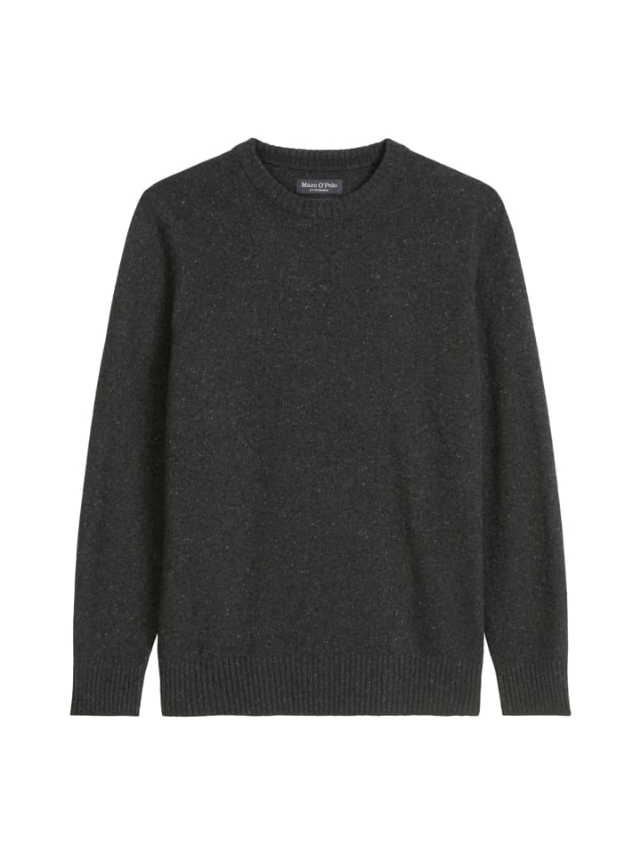 

Marc O'Polo Обычный свитер темно-серого меланжевого цвета
