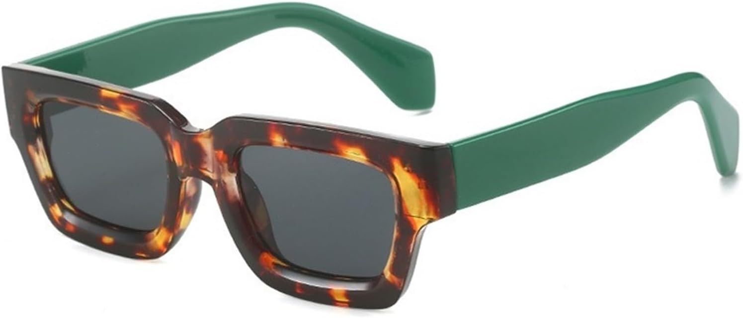 

Мужские солнцезащитные очки в маленькой квадратной оправе для отдыха, занятий спортом на открытом воздухе, вождения, а также женские солнцезащитные очки для поездок на работу Generic, Multi-colored