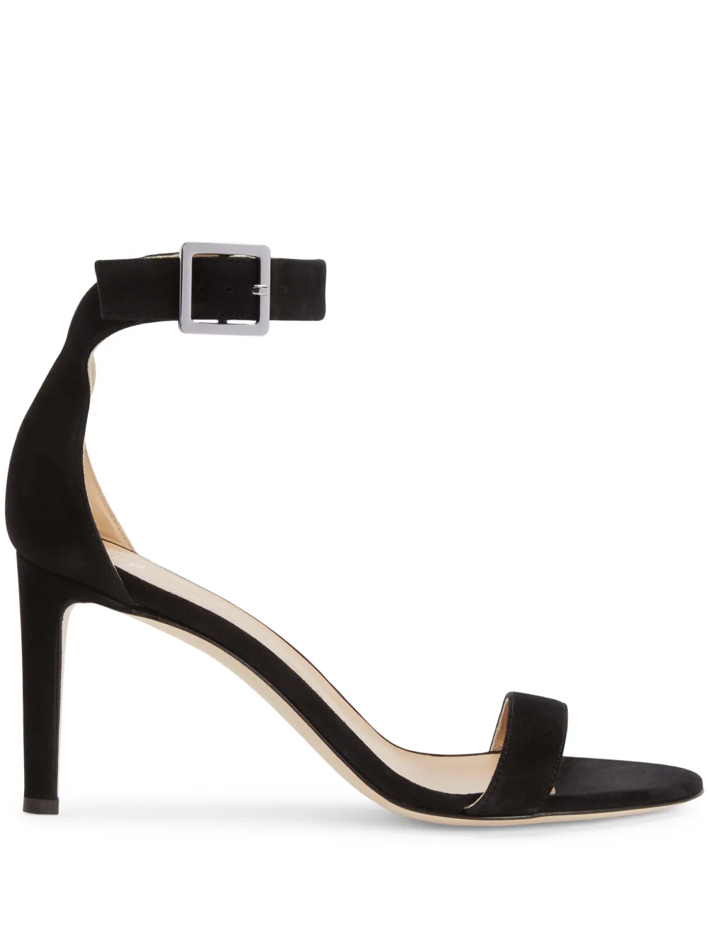 Сандалии замшевые Neyla 85 мм Giuseppe Zanotti, черный