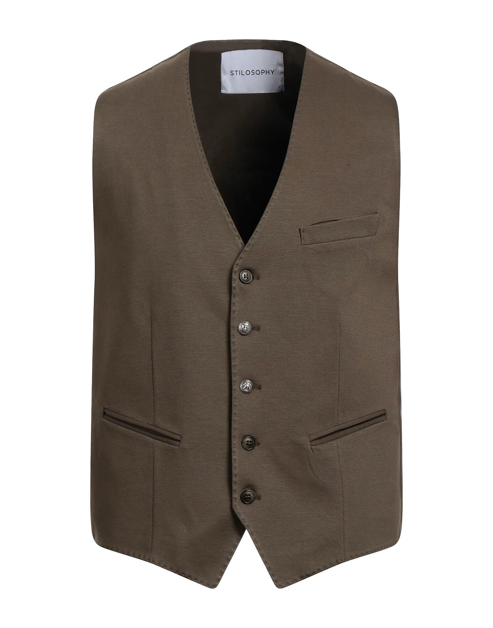 

Жилет, сшитый на заказ Stilosophy, темно-зелёный