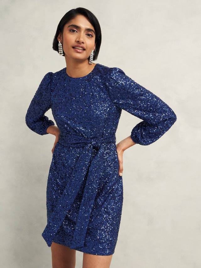 

Платье с блестками от бетт Hobbs, цвет Riverside Blue