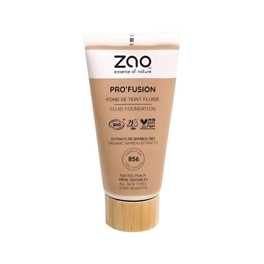 

Тональная основа Zao Pro'fusion Fluid Foundation, 856 Hazelnut Tan / 30 ml
