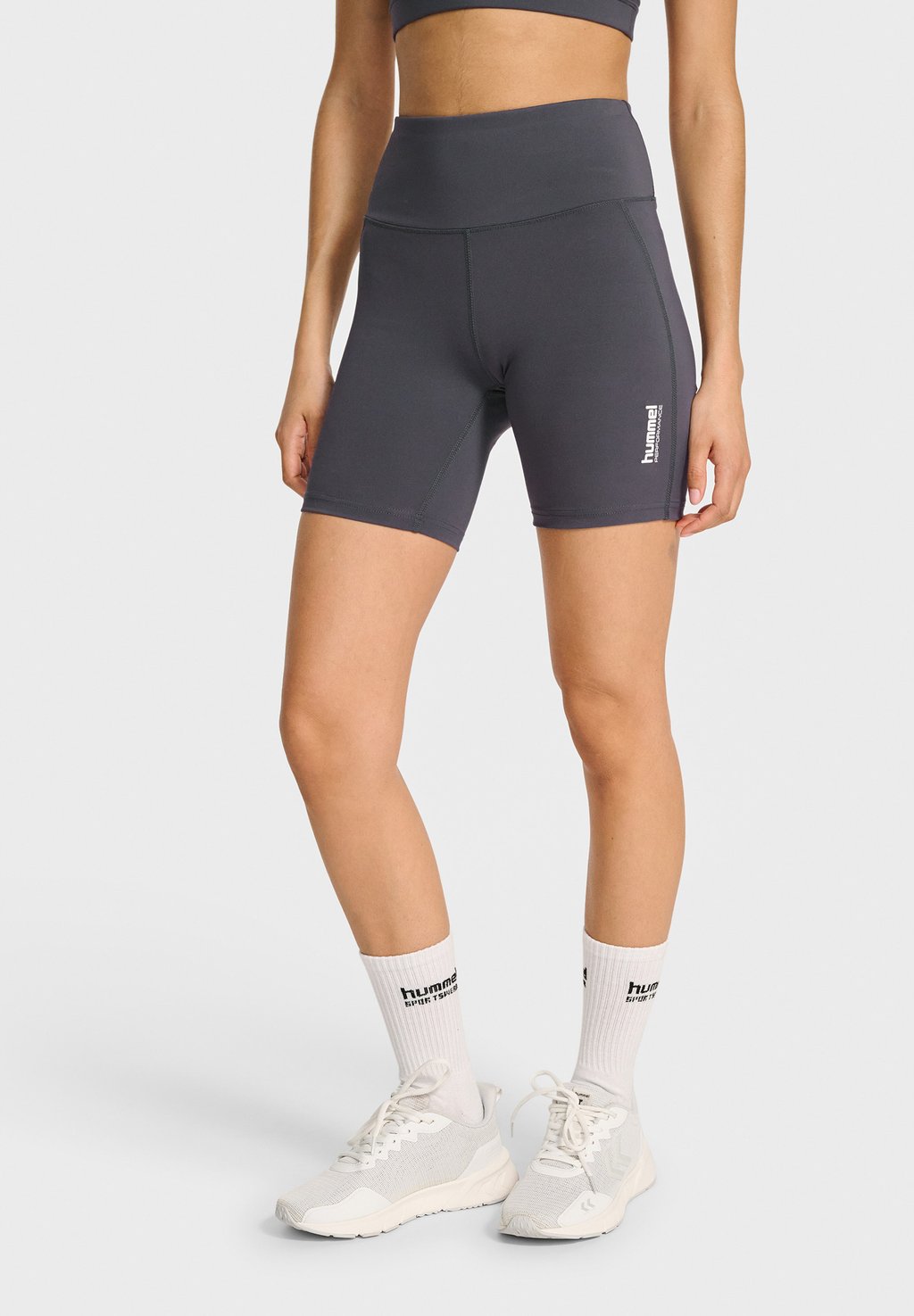 

Леггинсы HIGH WAIST Hummel, антрацит