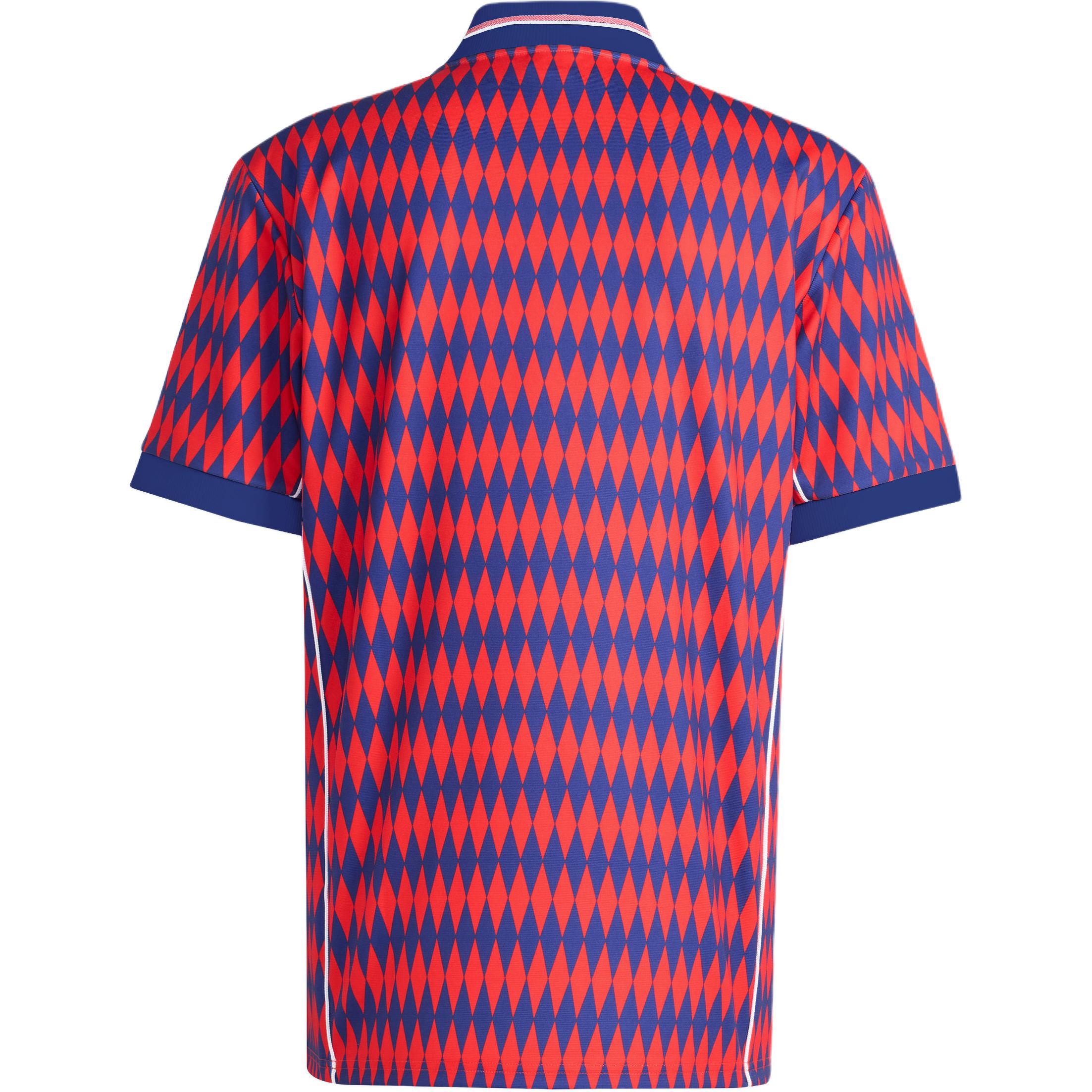 Футболка LFSTLR FW25 FC Bayern Munich мужская Adidas Originals, ярко-розовый/темно-синий — фото 3