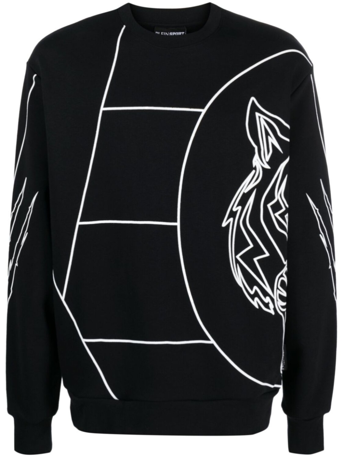 

Толстовка Tiger Court Edition Plein Sport, черный