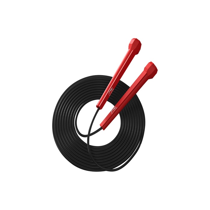 

Скакалка для фитнеса взрослым pvc трос pp контроллер 2,8 м LINING, красный