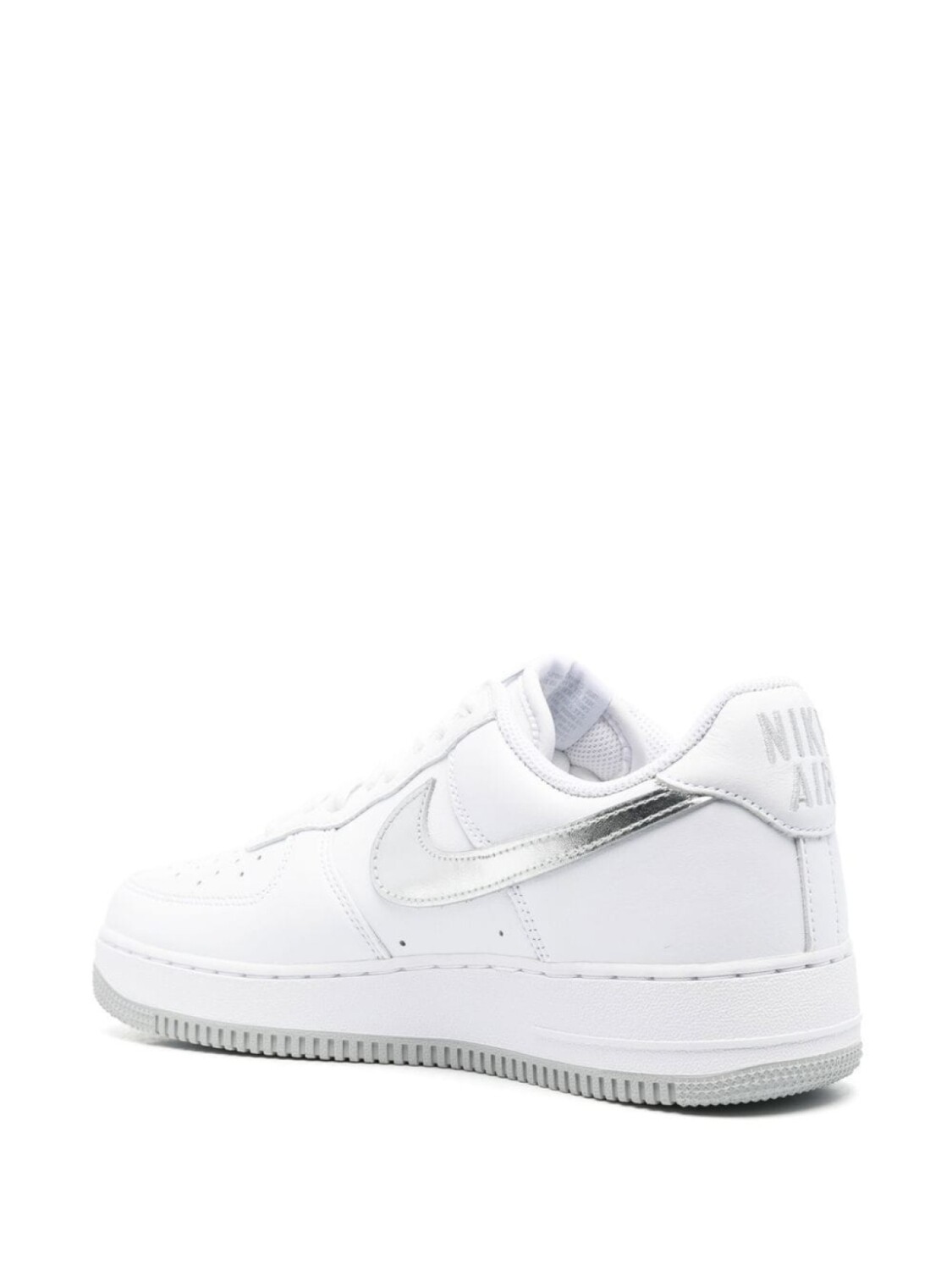 Nike кроссовки Air Force 1 Low Silver Swoosh, белый — фото 3