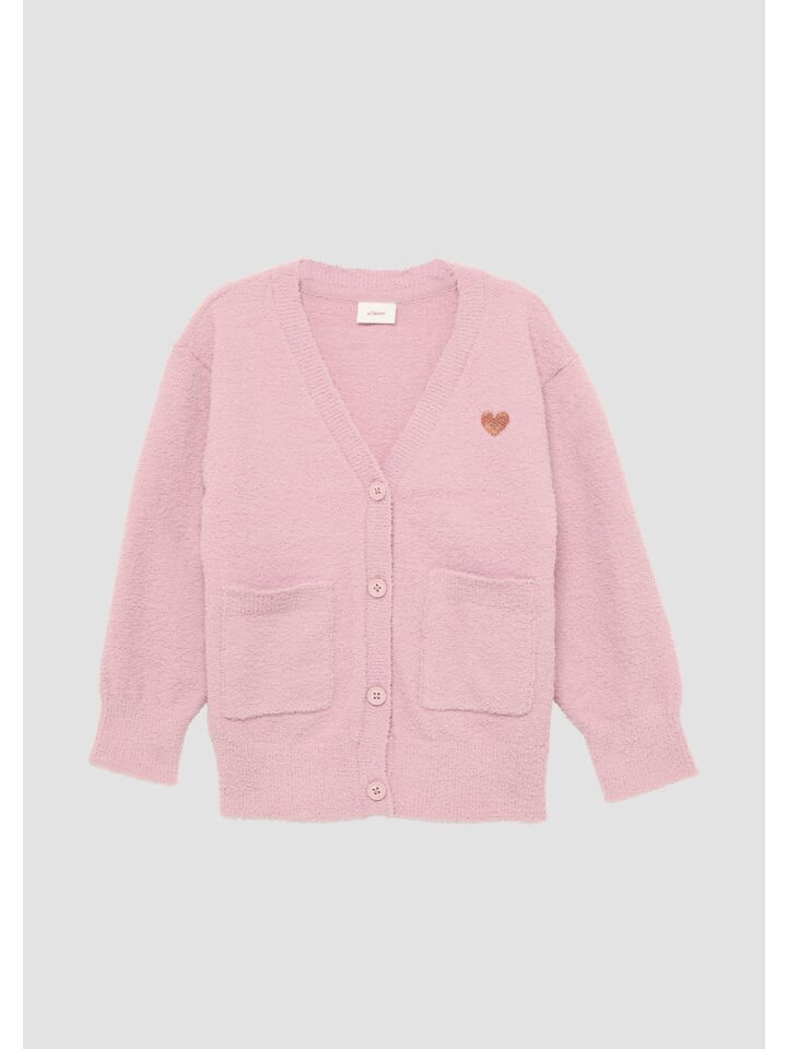 

Кардиган sOliver Strickjacke langarm, розовый