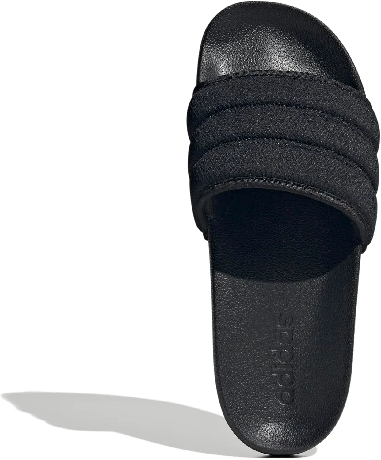 Сандалии Adidas Adilette Suede для взрослых унисекс, черный — фото 2
