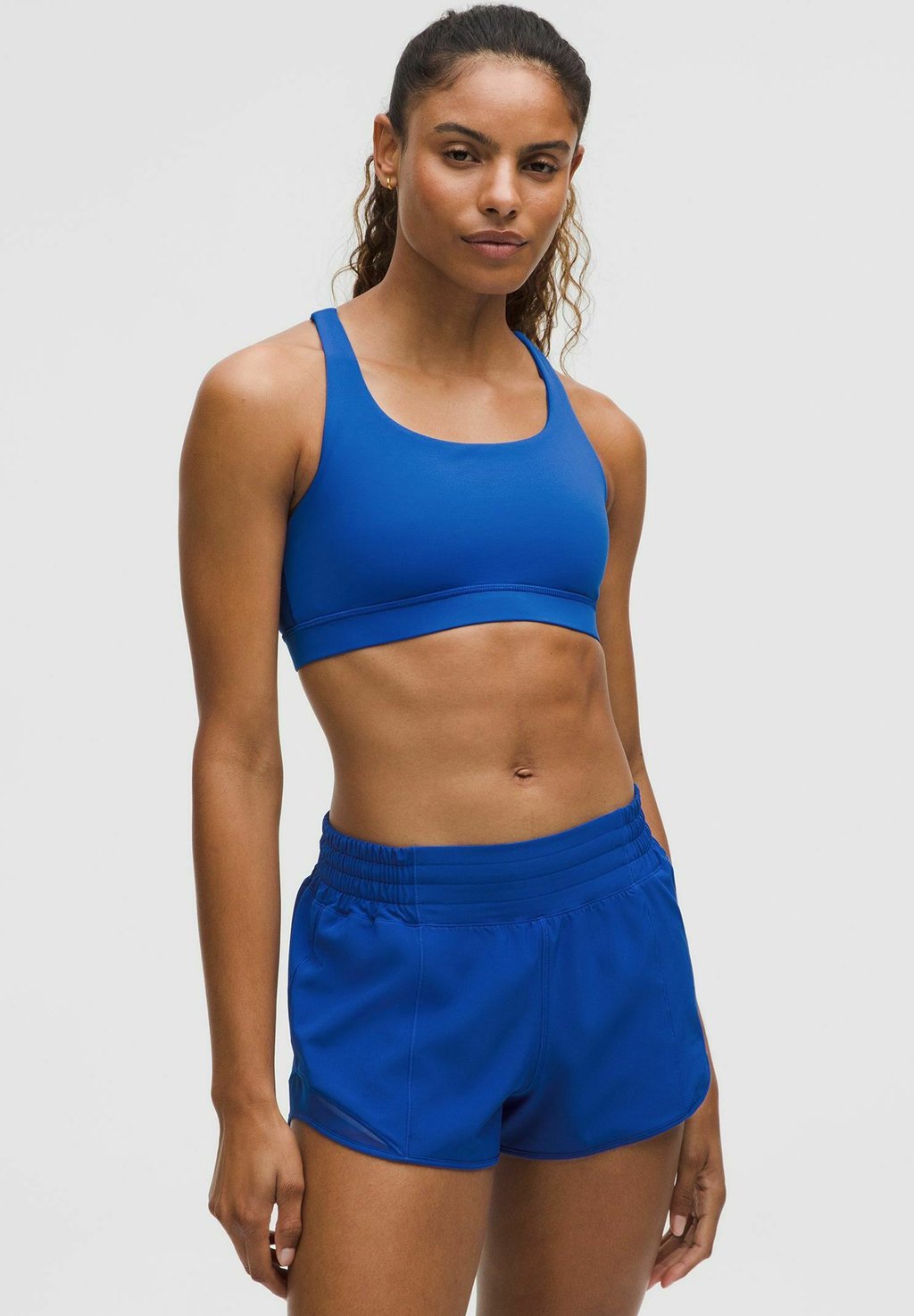 

Спортивный бюстгальтер lululemon, синий