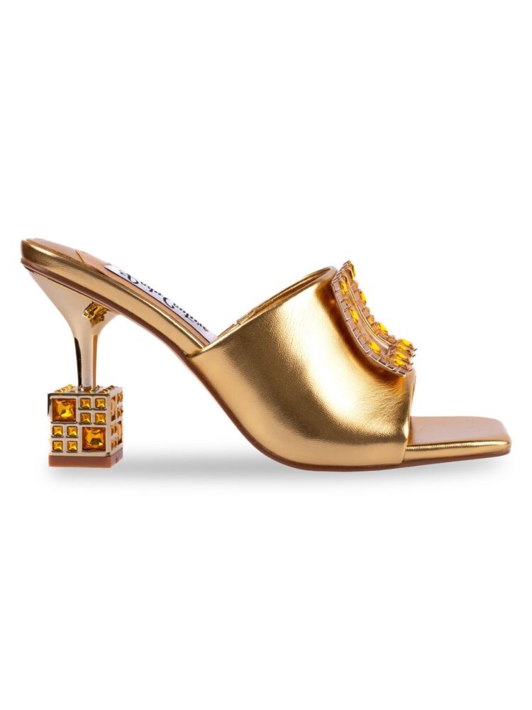 

Сандалии из искусственной кожи с декором Casino Lady Couture, золото