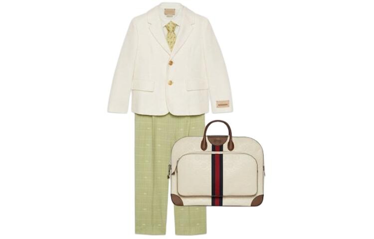 Другие топы для детей Gucci, кремовый — фото 3